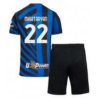 Inter Milan Henrikh Mkhitaryan #22 Domaci Dres za djecu 2024-25 Kratak Rukav (+ Kratke hlače)